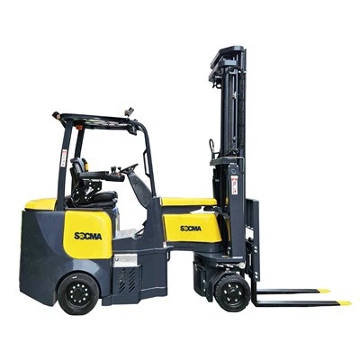 Дешева ціна дуже вузька прохід VNA Mini Electric Electric Electric 1,5тон 2 тонни 2,5 тонни 3 -тонна вантажівка навантажувача для складу