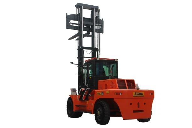 16 Ton Diesel Heavy Forklift Truck Orange
