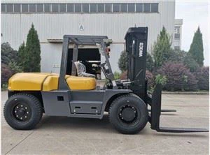 10-тонний дизельний навантажувач для підйому складських вантажів